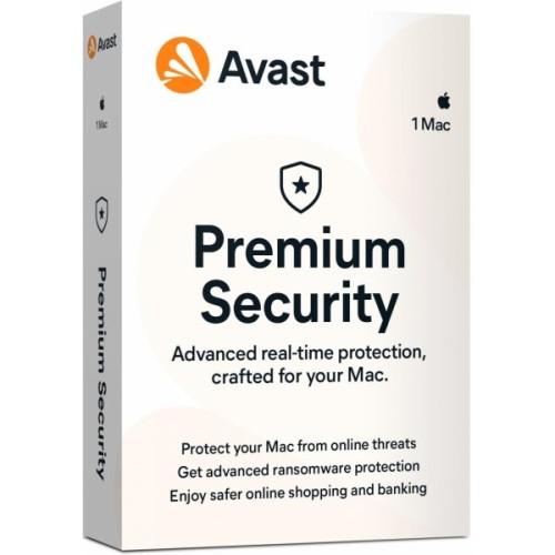 Avast Premium Security for Mac - 3 lic. 24 mes