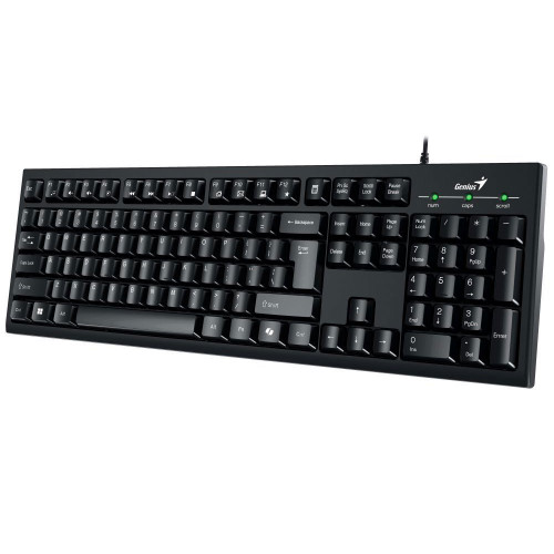 Genius Smart KB-100/Drátová USB/CZ-SK layout/Černá
