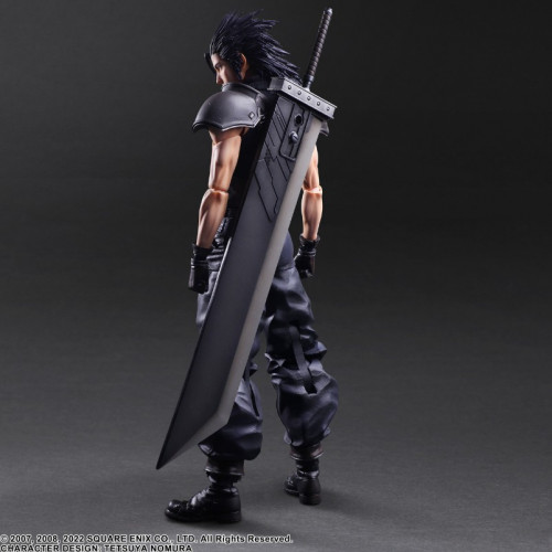 Crisis Core Final Fantasy VII Reunion Play Arts Kai Action Figure - Zack Fair Soldier 1St Class
