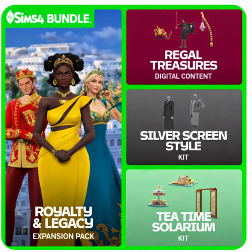 Sims 4 Royalty & Legacy Grand Bundle