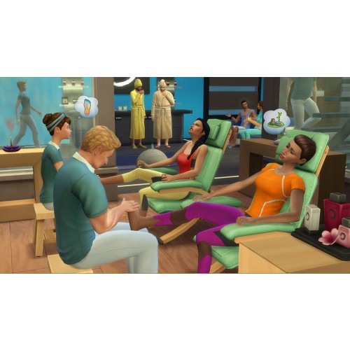 The Sims 4 Návštěva v Lázních