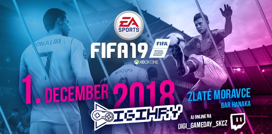 LIVE: Digihry gameday 1.12.2018 - FIFA 19 xbox One