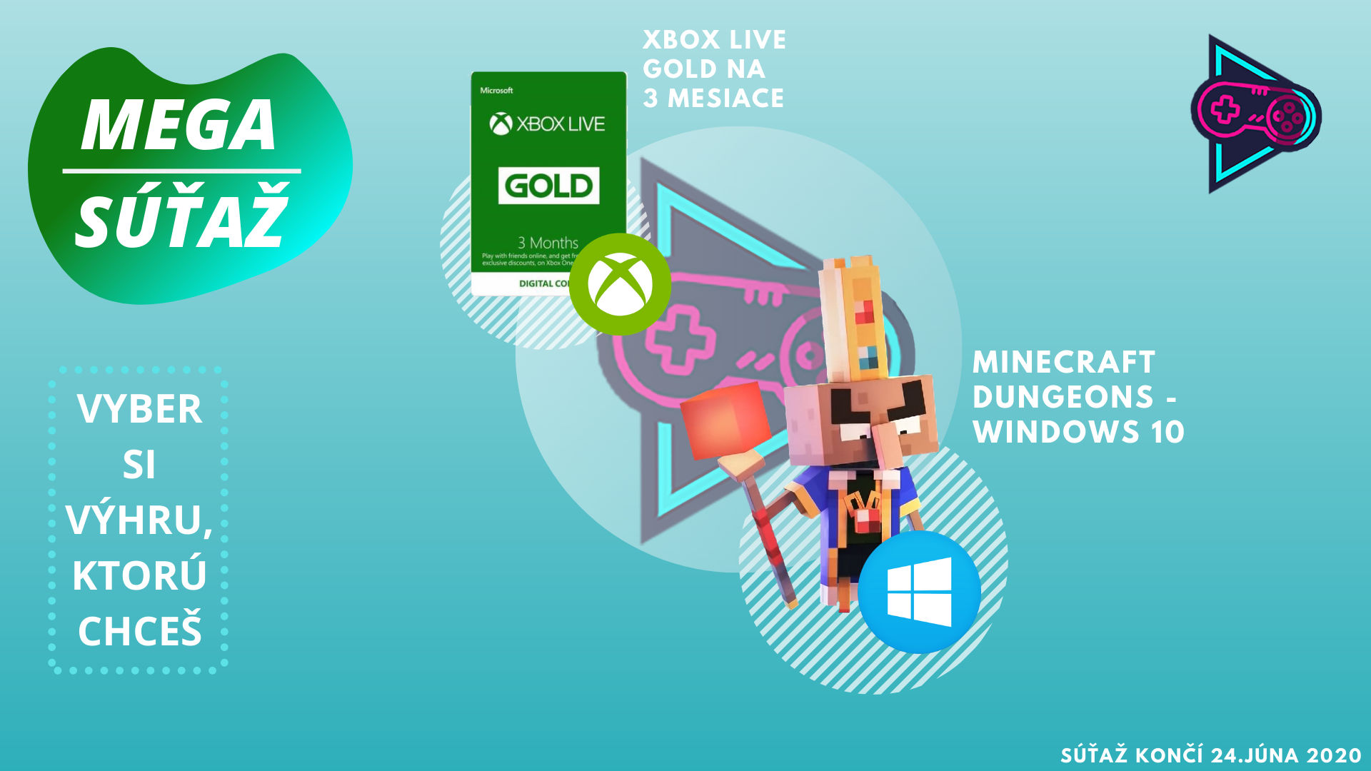 MEGA SÚŤAŽ - 17. - 24.jún 2020