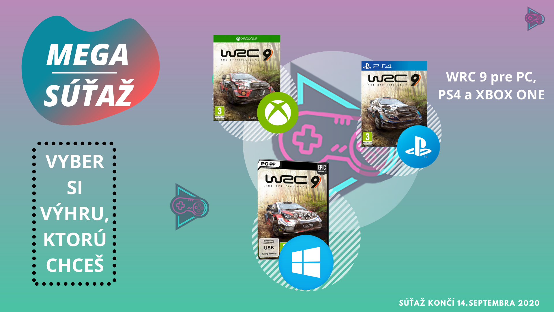 MEGA SÚŤAŽ - 7. - 14. september 2020