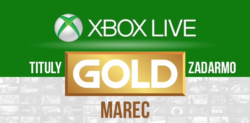 Xbox Live Gold | Hry zadarmo Marec 2022