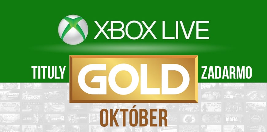 Xbox Live Gold | Hry zadarmo Október 2022