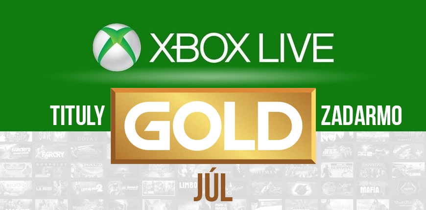Xbox Live Gold | Hry zadarmo Júl 2023