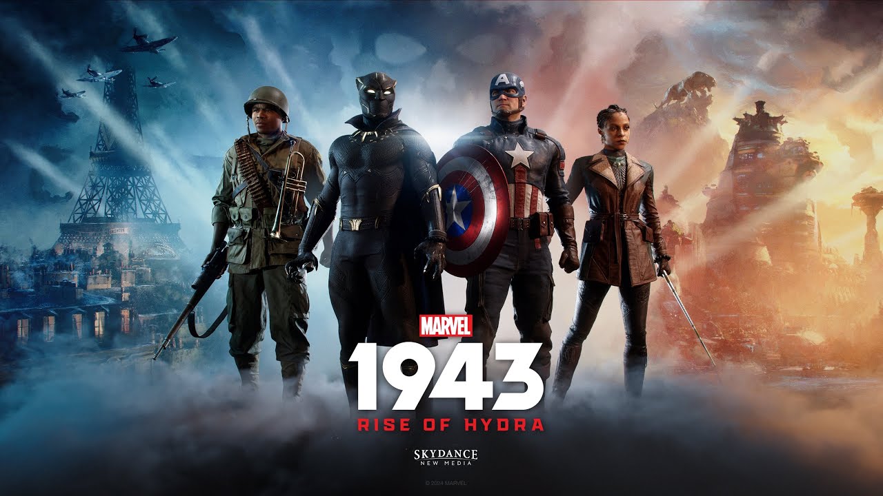 Marvel 1943: Rise of Hydra láka na súboj Kapitána Ameriku a Black Panthera!