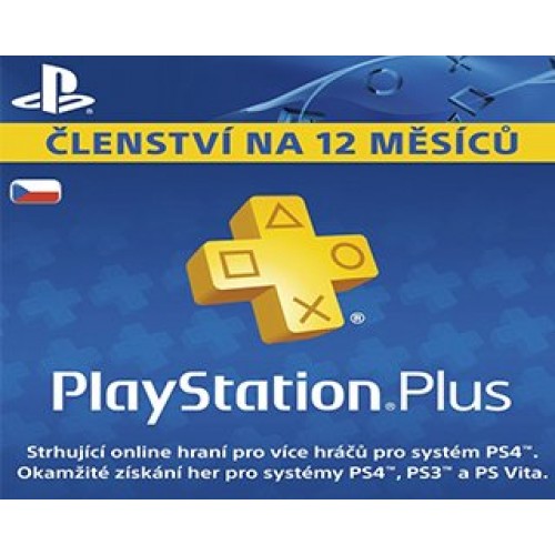PlayStation Plus 365 dní CZ