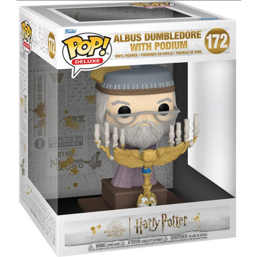 Funko POP Deluxe: Harry Potter - Dumbledore w/Podium