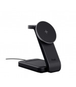 Viro 3-in-1 Wireless Magnetic Charge Stand - Black