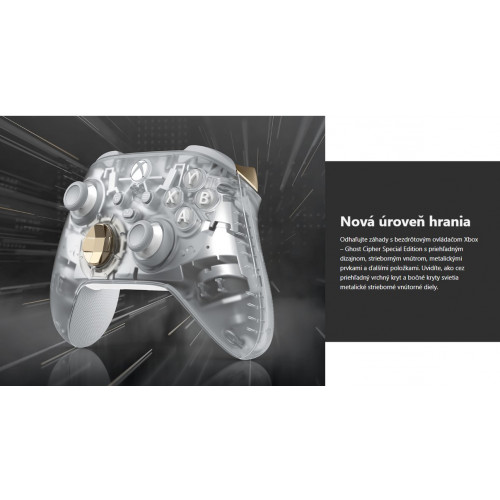Microsoft Xbox Wireless Controller Ghost Cipher Special Edition