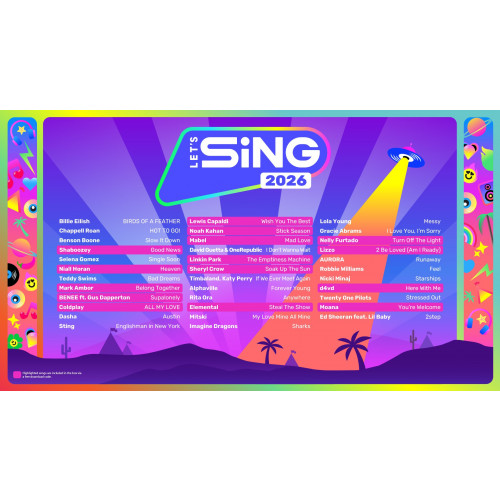Let’s Sing 2026 + 2 mikrofony