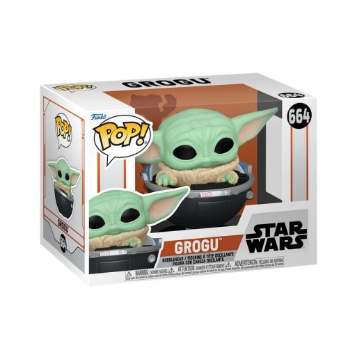 Funko POP: Star Wars: Mandalorian - Grogu w/Prama