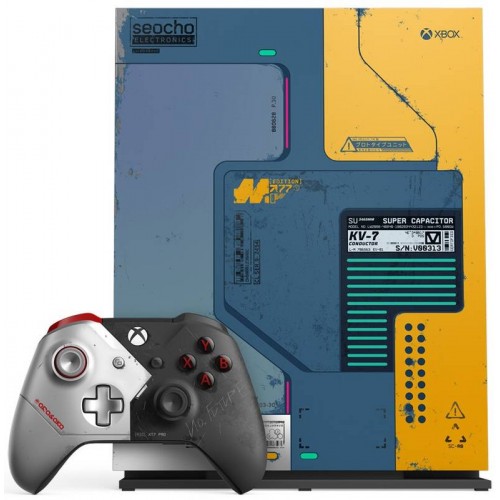 Xbox One X 1TB + Cyberpunk 2077 limited edition