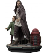 Obi-Wan and Young Leia - Star Wars: Obi-Wan Kenobi Series - Art Scale 1/10 - Iron Studios