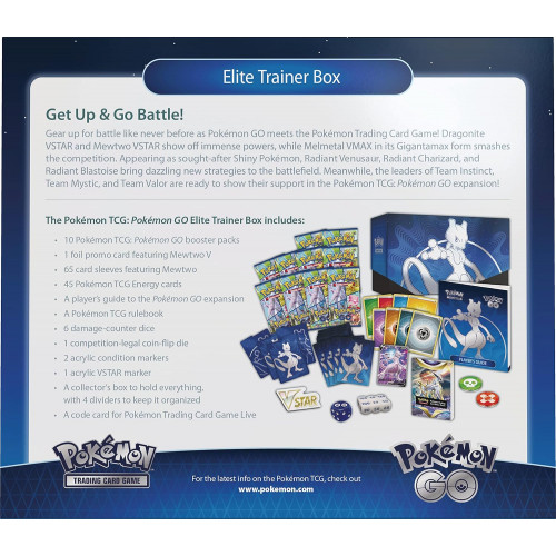 Pokémon TCG: Pokémon GO Elite trainer box