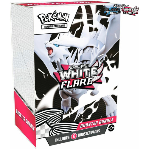 Pokémon TCG: SV10.5 White Flare Booster bundle DISPLAY