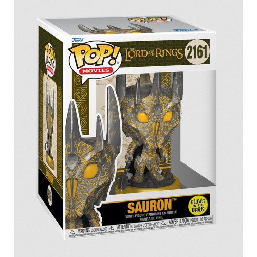 Funko POP Premium: The Lord of the Rings - Sauron w/Weapon (Glow)