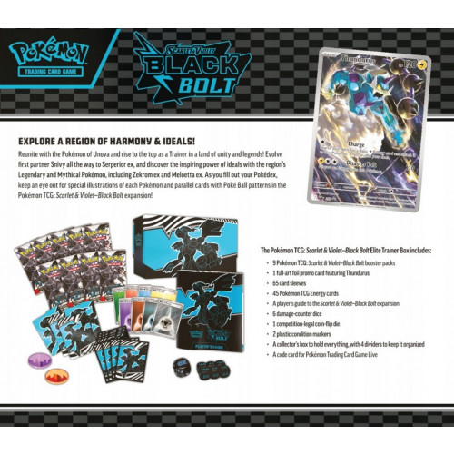 Pokémon TCG: SV10.5 Black Bolt - Elite Trainer box