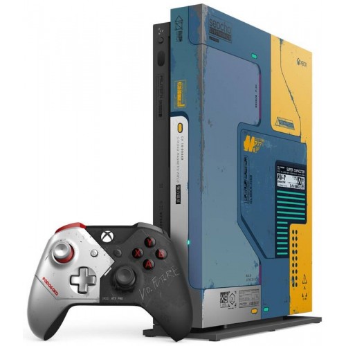 Xbox One X 1TB + Cyberpunk 2077 limited edition