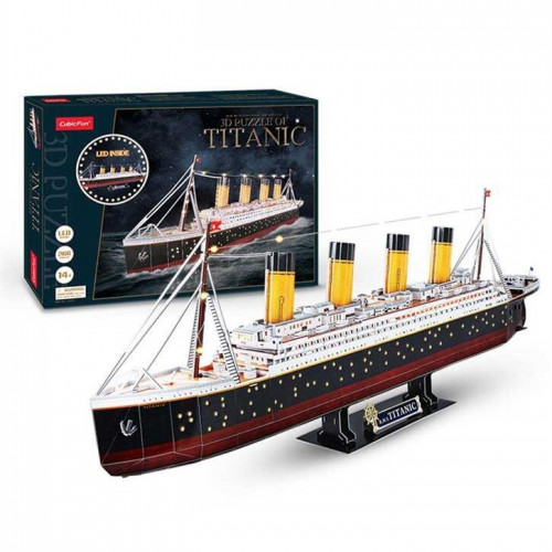 CubicFun - Puzzle 3D Titanic - 266 dielikov