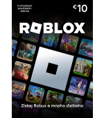 Digitálna darčeková karta Roblox 10 EUR SK