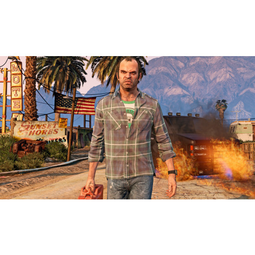 Grand Theft Auto V Enhanced + Great White Shark Card