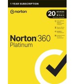 NORTON 360 PLATINUM 100GB 1 uživatel na 20 lic. 12 mes.