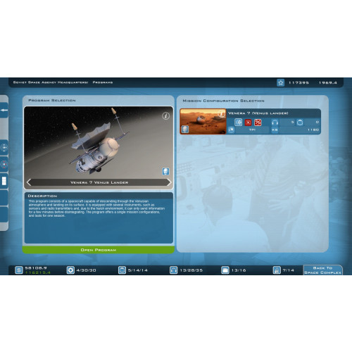 Buzz Aldrin's Space Program Manager