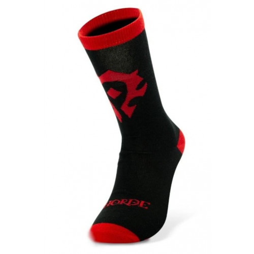 Ponožky World of Warcraft - Horde Black & Red