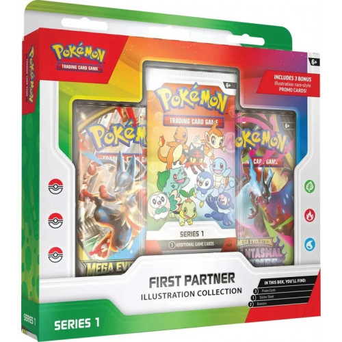 Pokémon: Illustration Collection First Partner Series 1