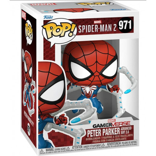 Funko POP Games: Spider-Man 2 - Peter Parker (Advanced Suit 2.0)