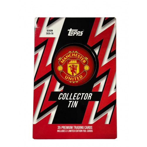 2025/26 Topps Manchester United Soccer Collector Tin