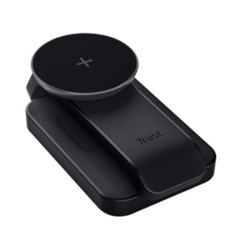 Viro 3-in-1 Wireless Magnetic Charge Stand - Black