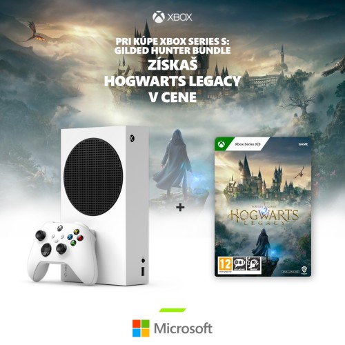 Microsoft Xbox Series S: Gilded Hunter Bundle + Hogwarts Legacy