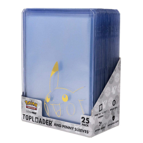 UP - Pikachu Toploader And Penny Sleeves Combo