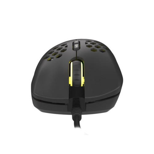 Genesis herní optická myš KRYPTON 555/RGB/8000 DPI/Herní/Optická/8 000 DPI/Drátová USB/Černá