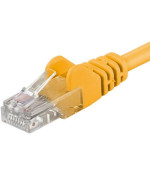 PremiumCord Patch kabel UTP RJ45-RJ45 CAT6 1m žlutá