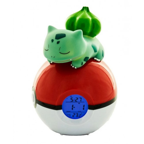 Pokémon: Budík - Bulbasaur & PokeBall