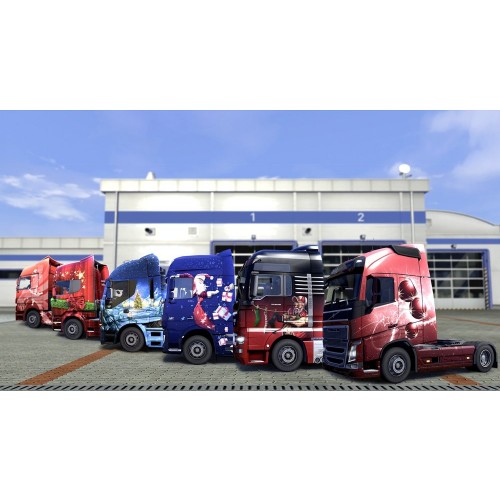 Euro Truck Simulator 2 - Christmas Paint Jobs Pack