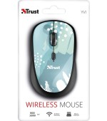 Trust YVI Wireless Mouse Blue Brush