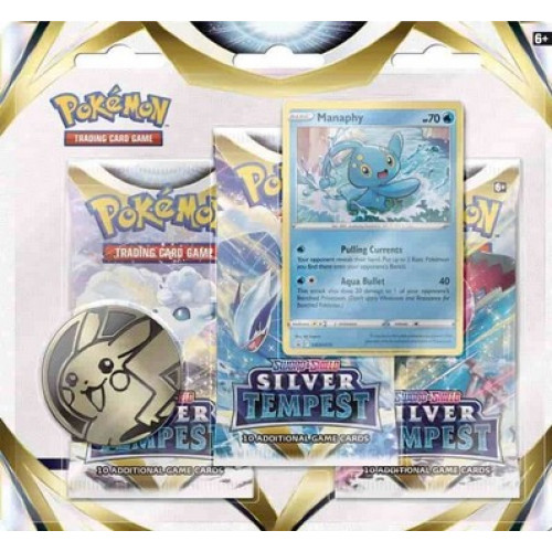 Pokémon TCG: Silver Tempest 3-Pack Blister