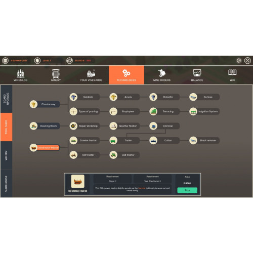 Hundred Days Winemaking Simulator