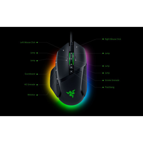 Razer BASILISK V3 35K Ergonomic Wired Gaming Mouse