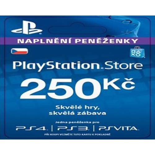 PlayStation Live Cards 250Kč