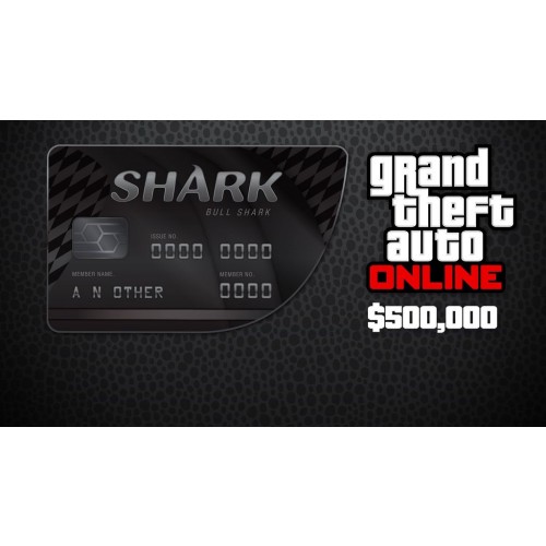 GTA 5 Online Bull Shark Cash Card 500,000$