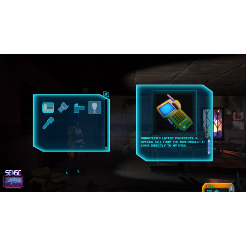 Sense: A Cyberpunk Ghost Story