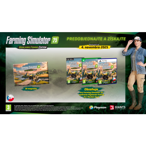 Farming Simulator 25: Highlands Fishing Edition