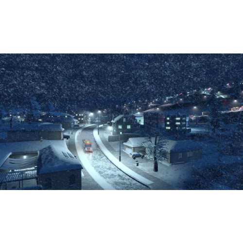 Cities Skylines Snowfall